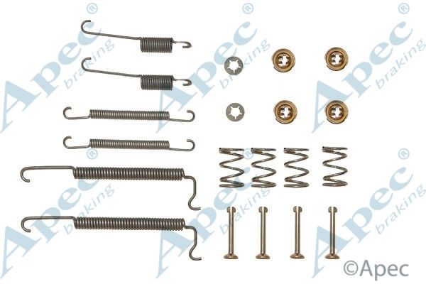 APEC BRAKING Комплектующие, тормозная колодка KIT610